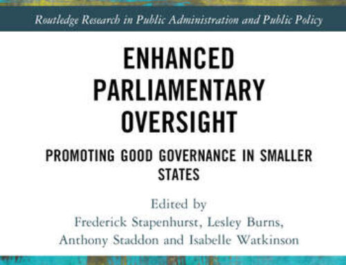 Enhanced Parliamentary Oversight Promoting Good Governance in Smaller States