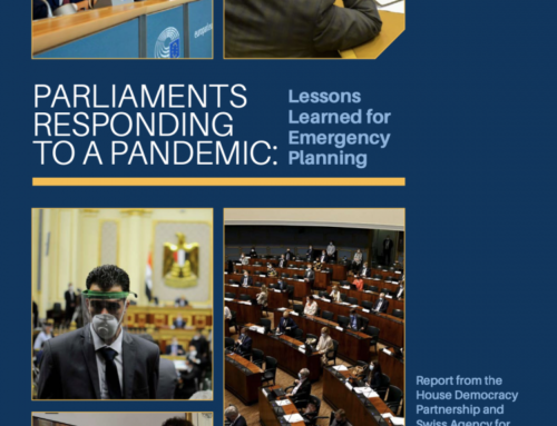 Parliaments Responding to a Pandemic: Lessons Learned for Emergency Planning