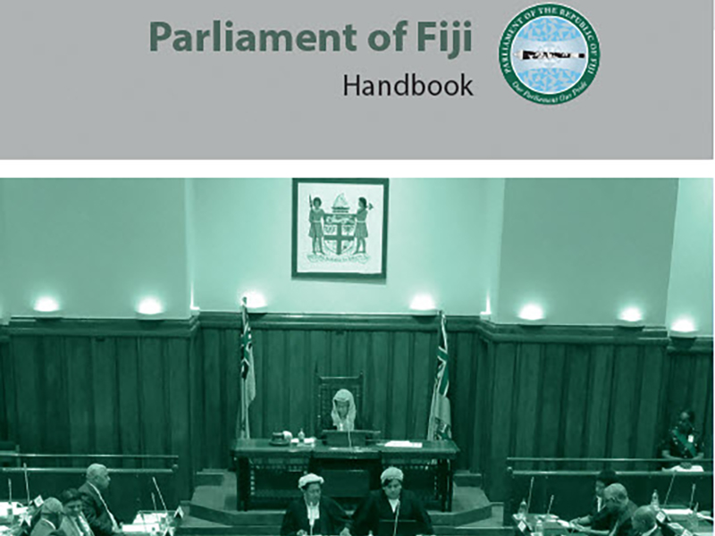 Parliament of Fiji Handbook (2016)